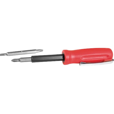 Performance Tool Performance Tool Phillips/Slotted 4-in-1 Pocket Screwdriver 3 pc W3207